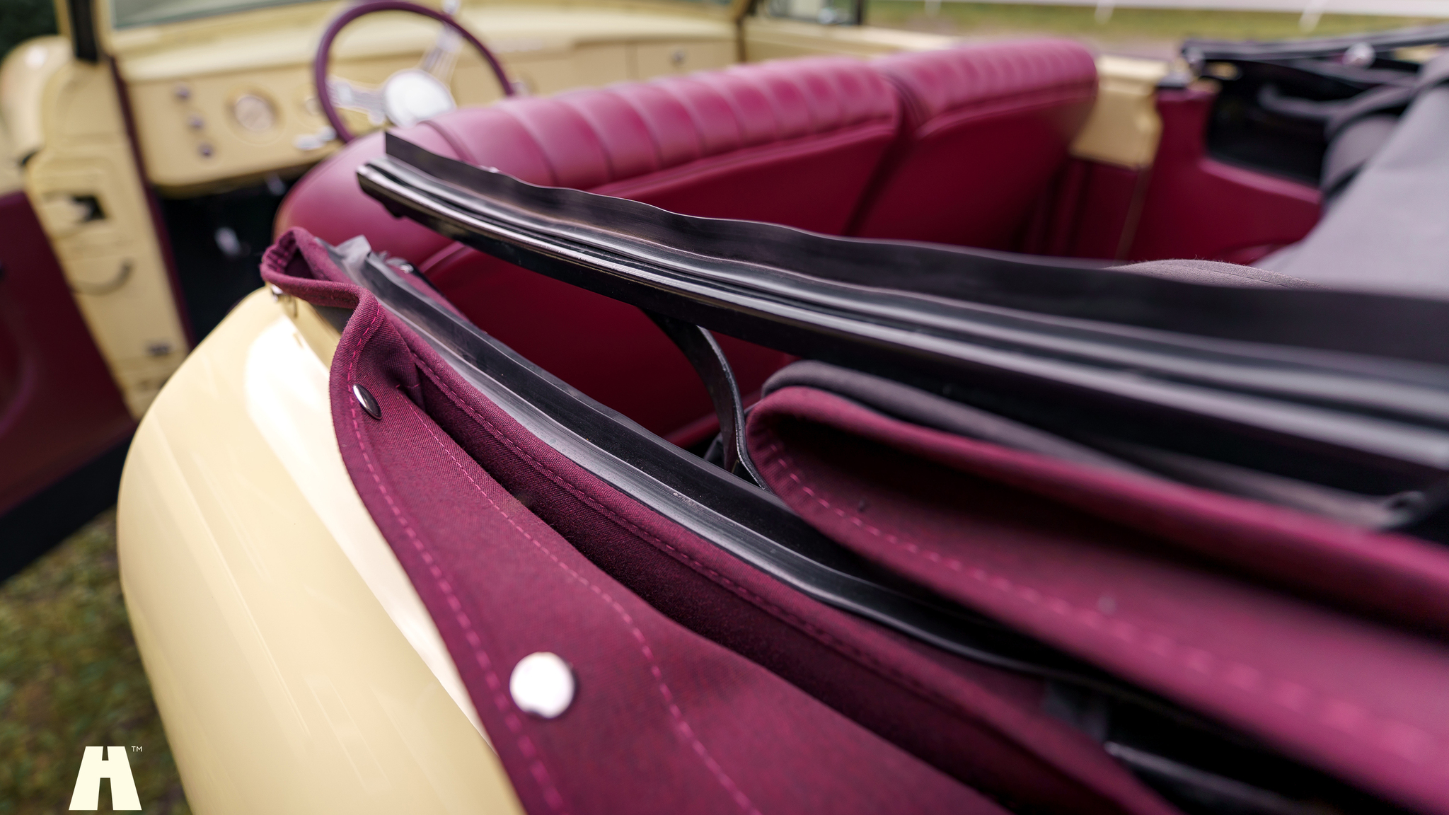 Interiörbild 1950 Dodge Wayfarer Convertible Custom