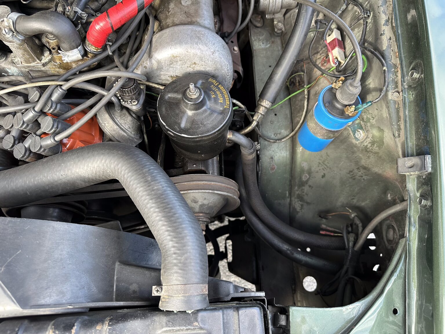 1974 Mercedes Benz 450 SLC, Mekanik