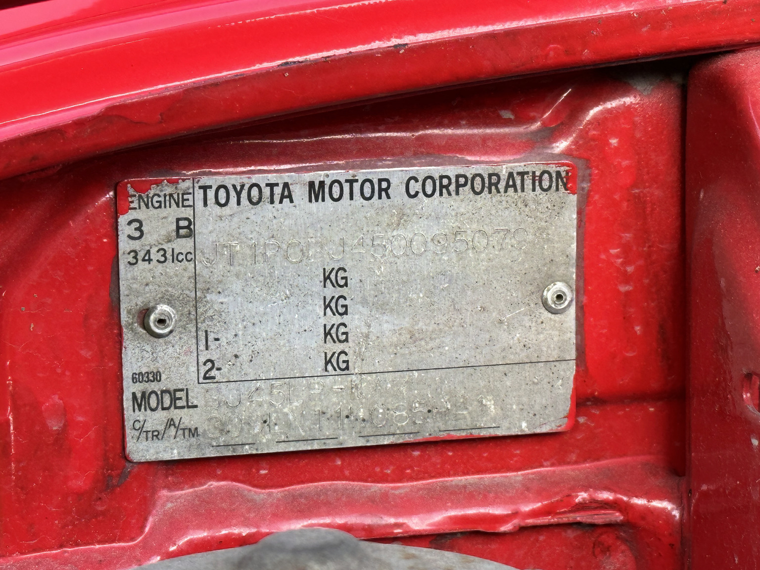 Image of 1982 Toyota Landcruiser Utility mechanics (9)