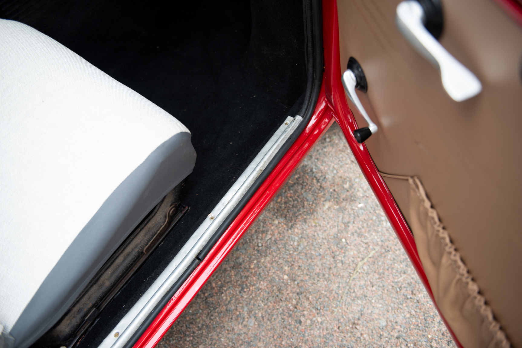 Interiörbild 1968 Fiat 600D