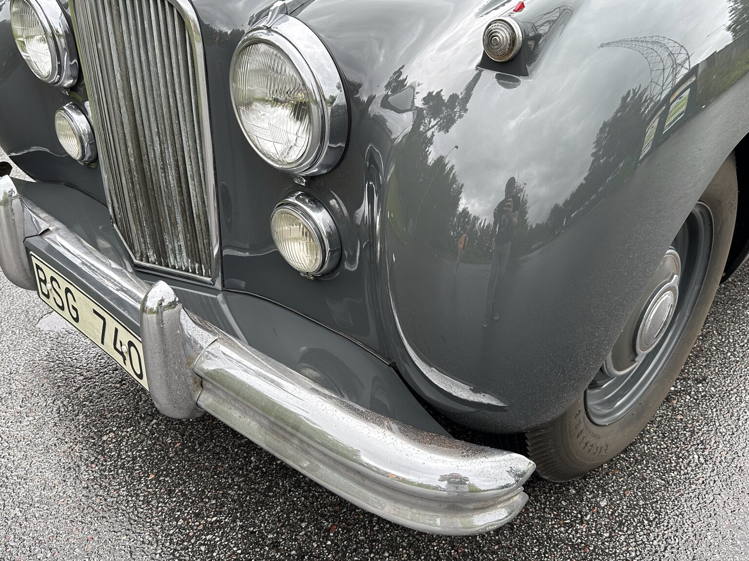 Aussenfoto 1954 Jaguar Mark VII Saloon