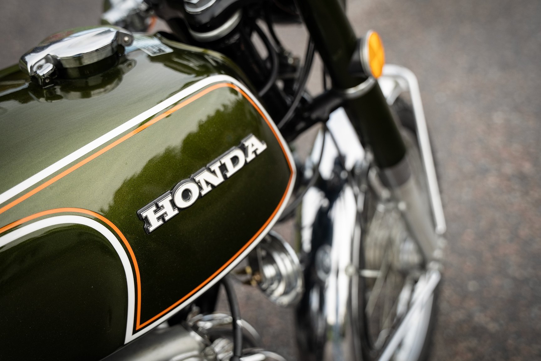 Aussenfoto 1973 Honda CB350 Four