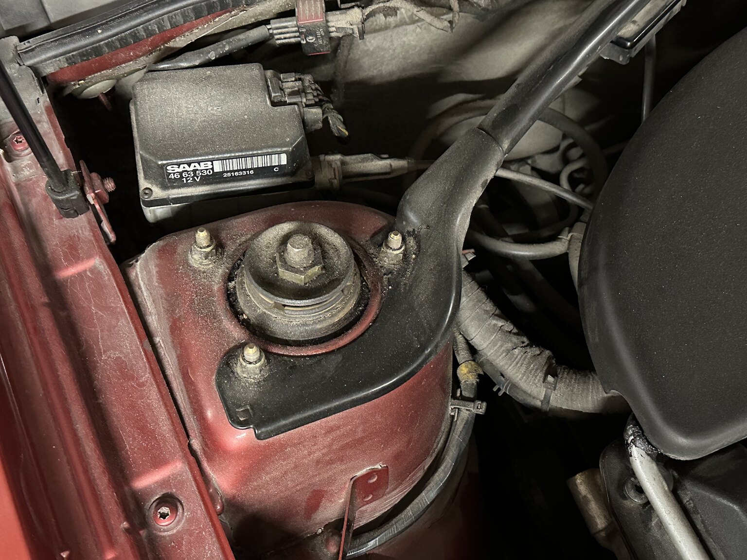 1997 Saab 900 Cabriolet - En ägare, Mekanik