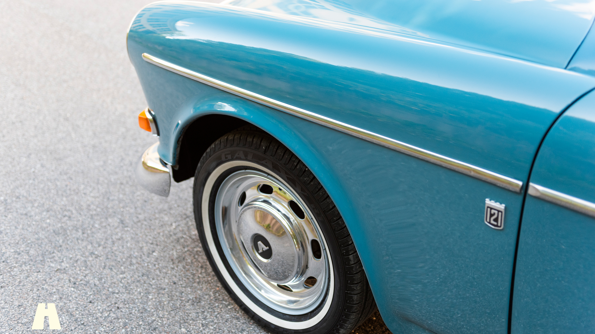 Exteriörbild på 1969 Volvo Amazon Herrgårdsvagn