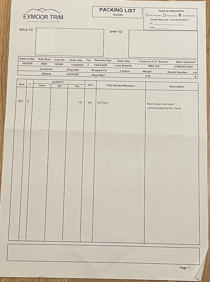 Dokumentation för 2003 Land Rover Defender TD5 90 Pickup (11)