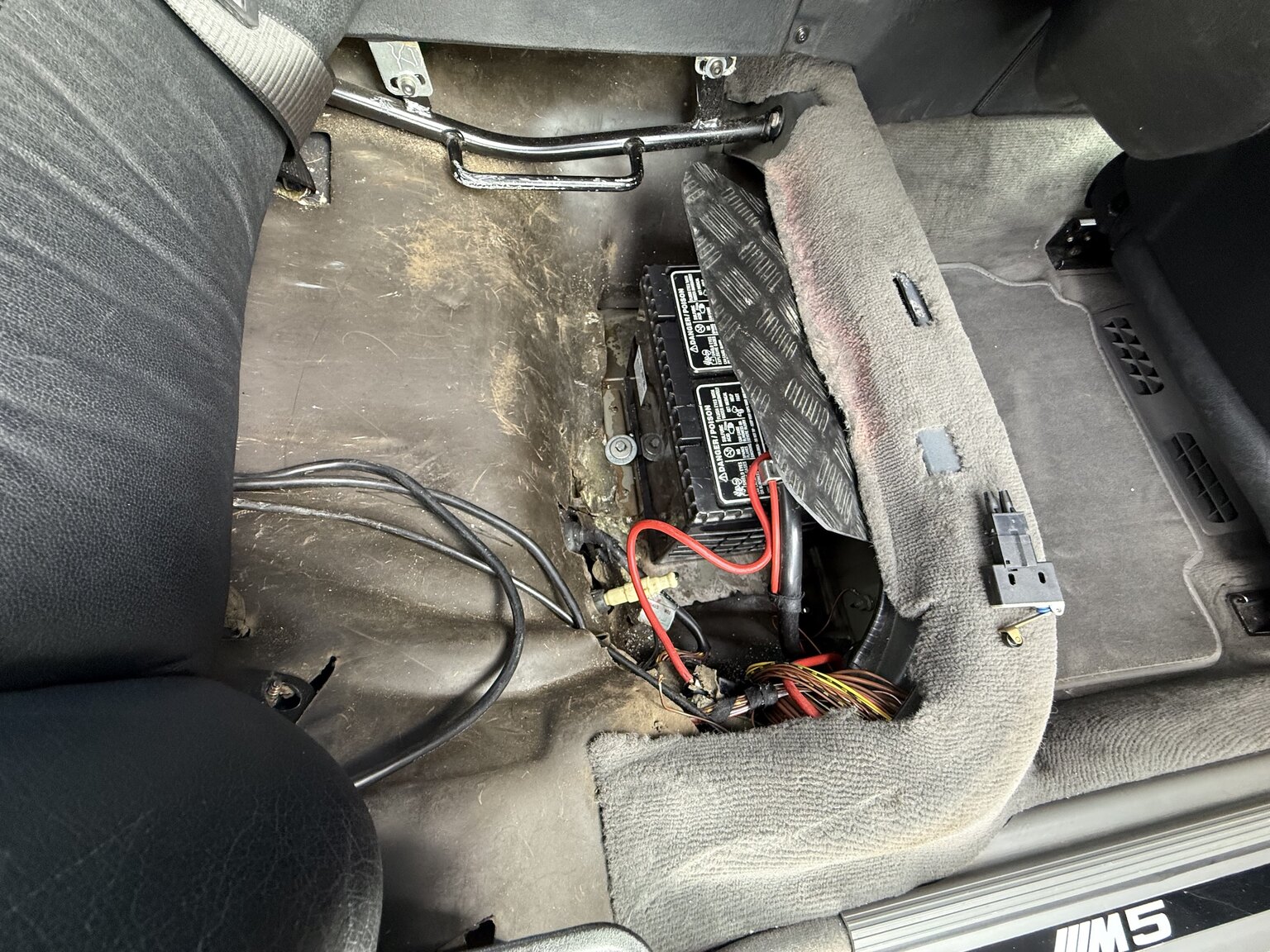 Interiörbild 1989 BMW M5