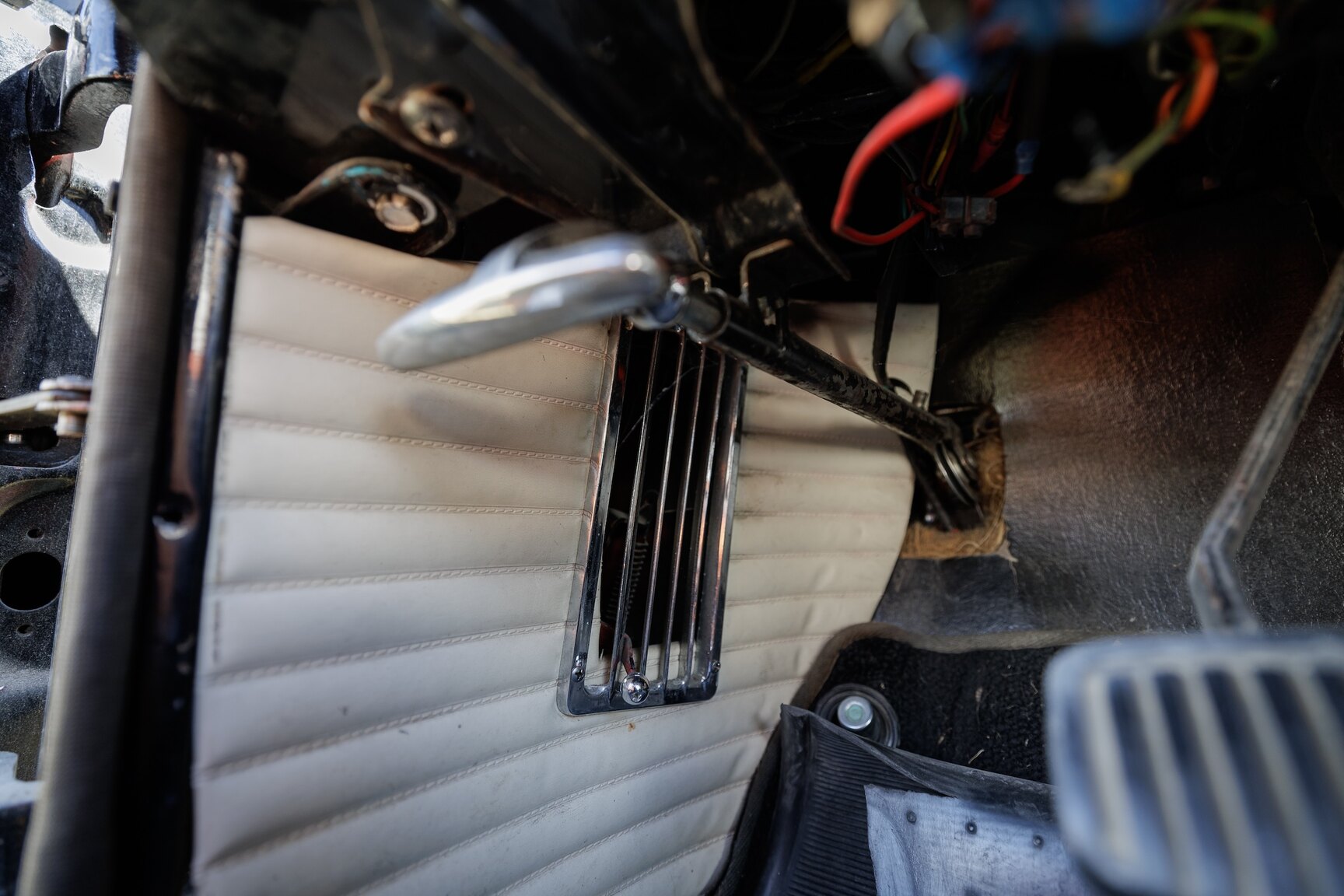 Interiörbild 1956 Ford Thunderbird