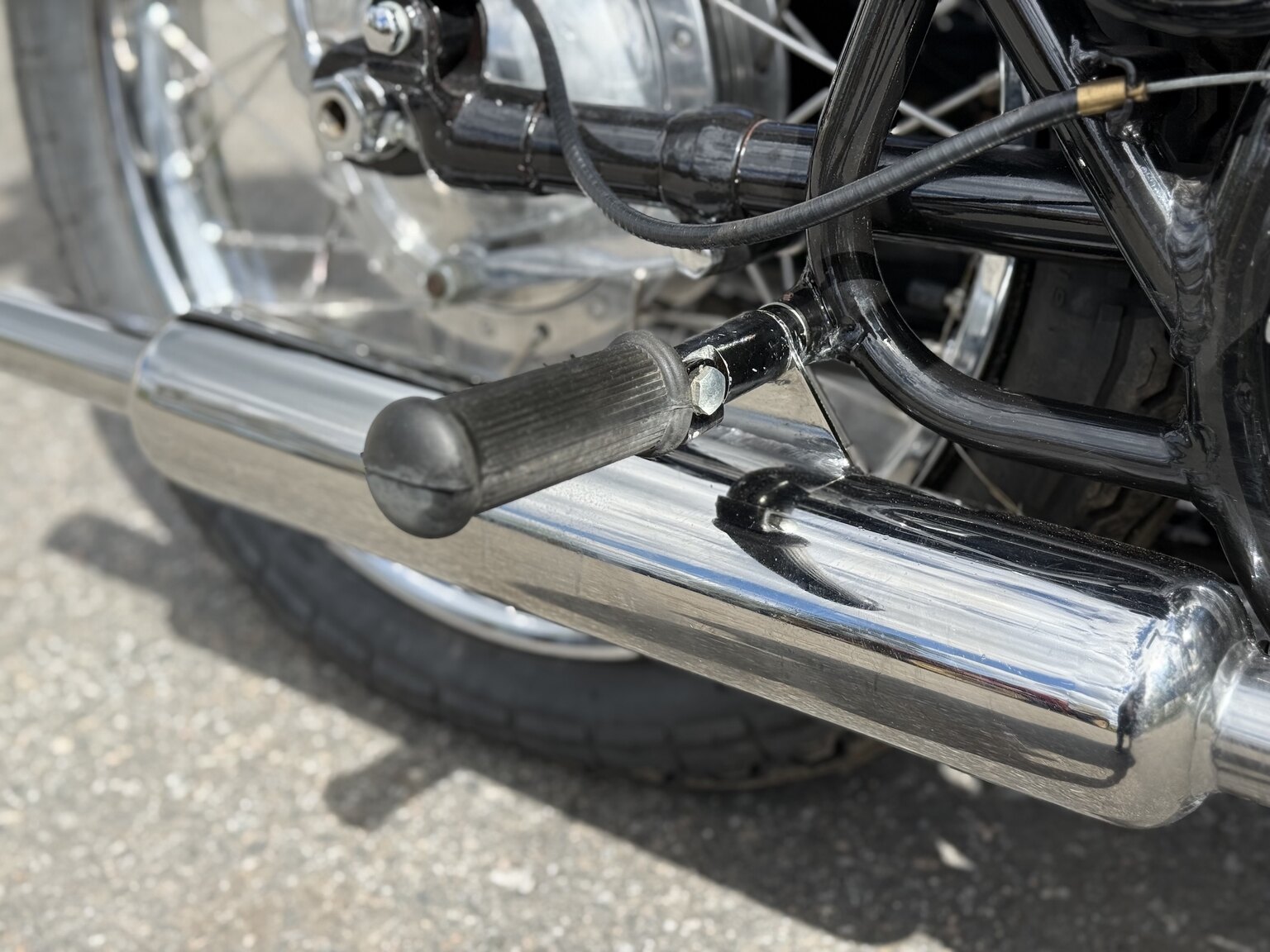 Image of 1956 BSA 650 Golden Flash mechanics