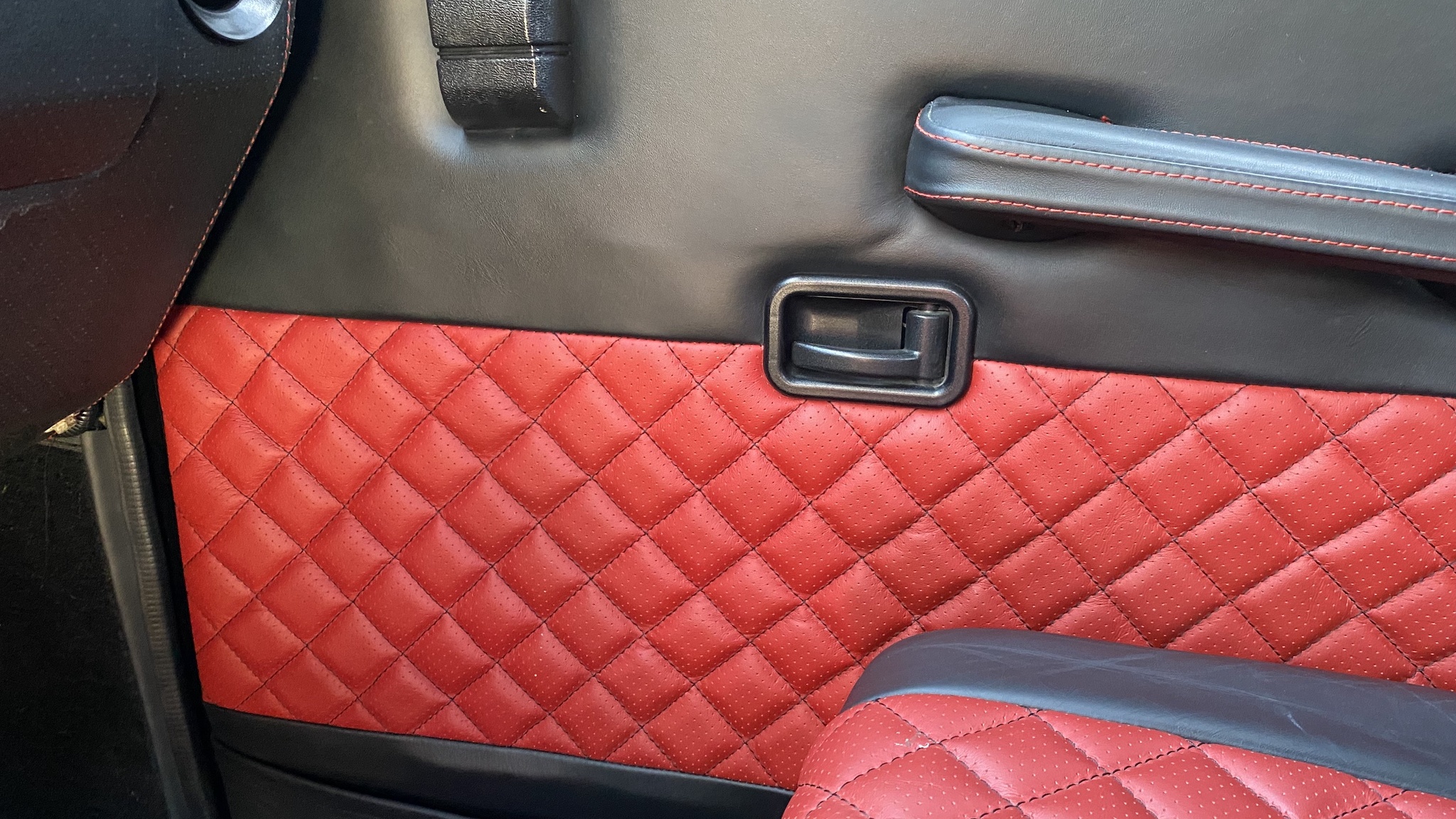 Interiörbild 1996 Mercedes G230 STEYR-PUCH Automat