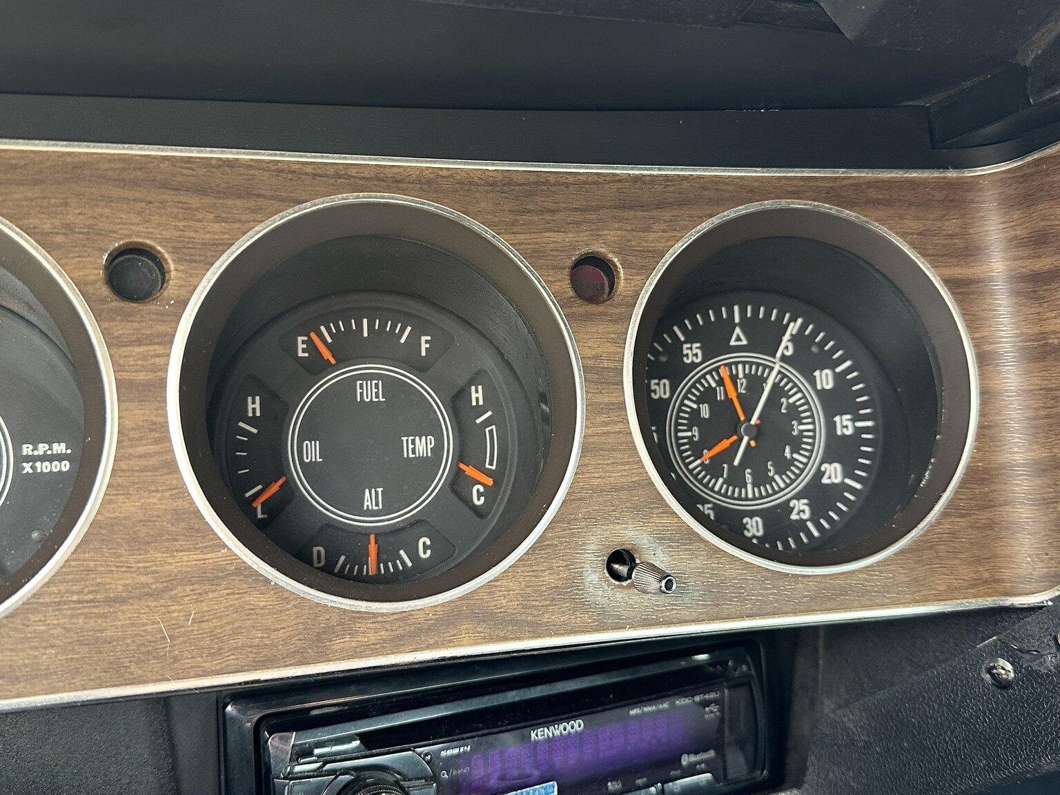 Interiörbild 1970 Plymouth Cuda 383