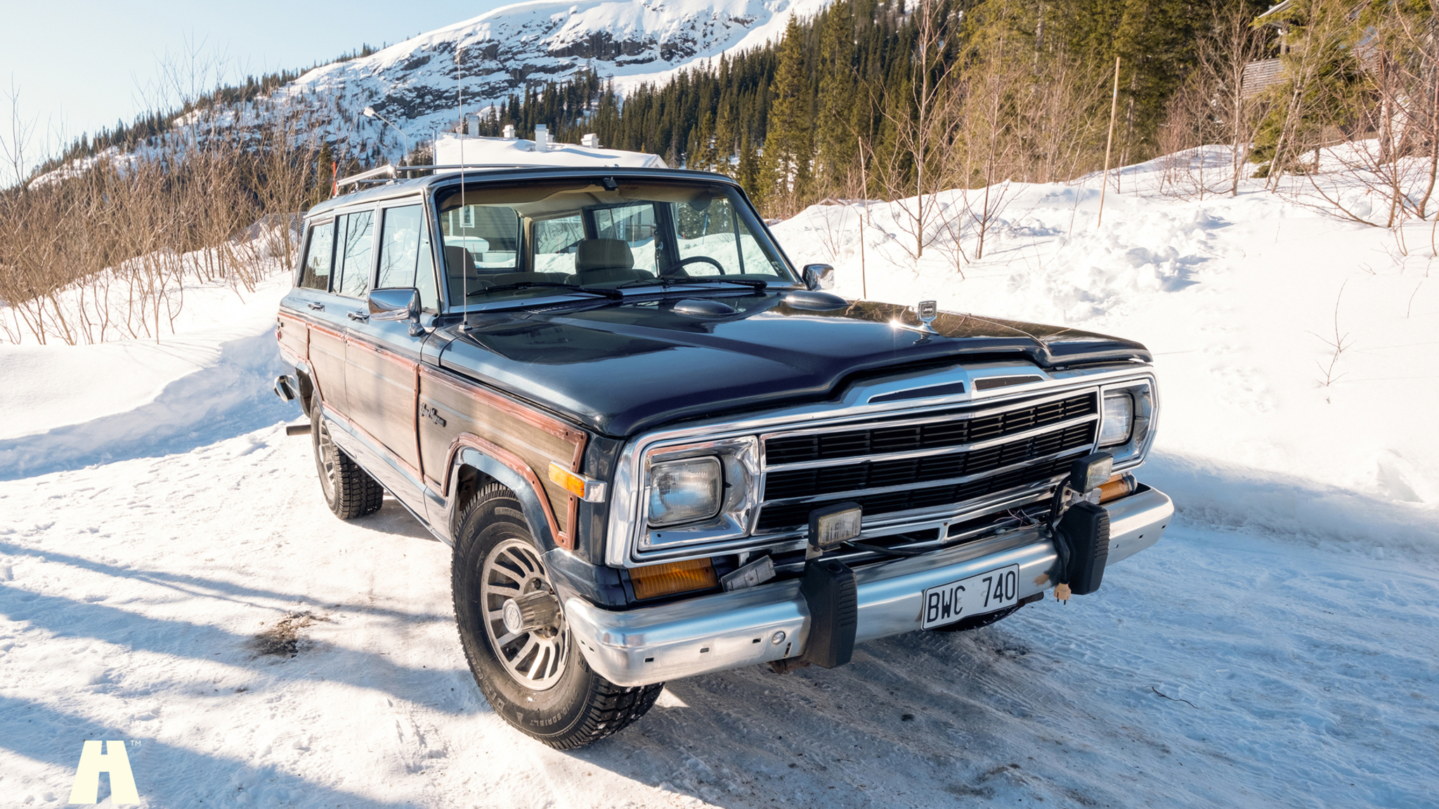 Exteriörbild på 1988 Jeep Grand Wagoneer