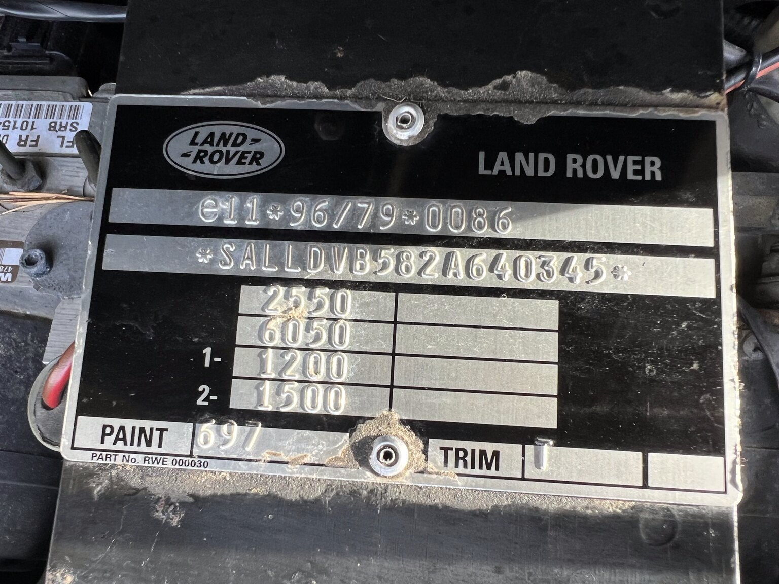 2002 Land Rover Defender 90 2.5 Td5, Mekanik