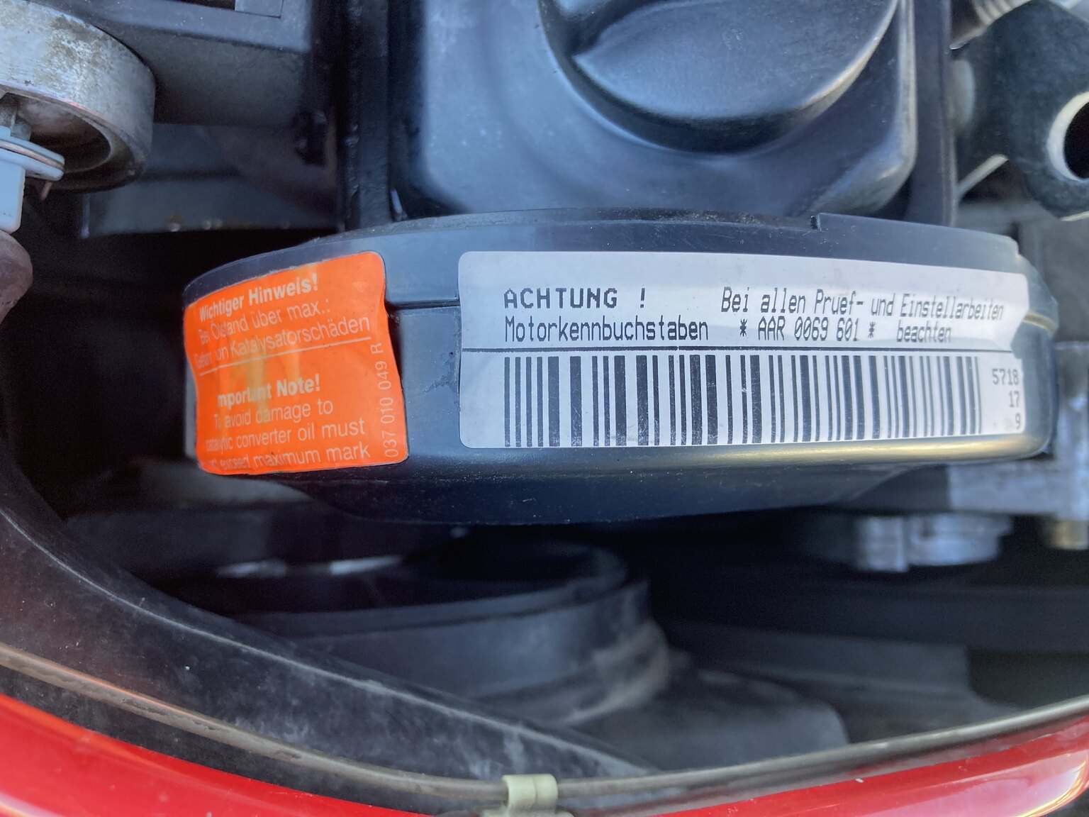 Image of 1992 Audi 100 Avant 2.3E Quattro mechanics