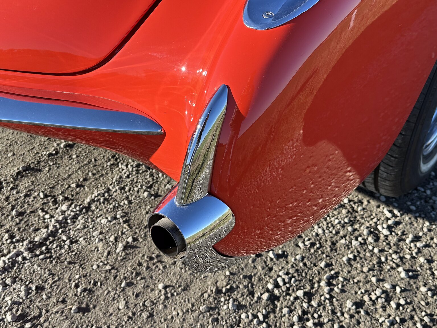 Exteriörbild på 1956 Chevrolet Corvette 