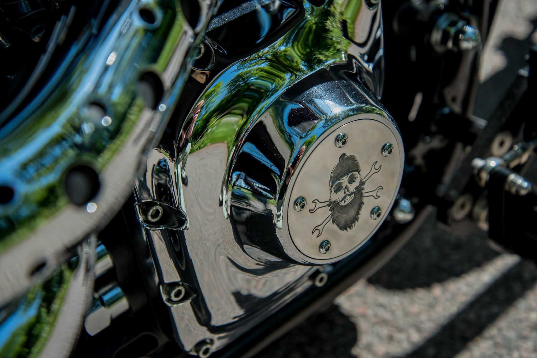 Image of 2024 P91 Customs Fat Bobber mechanics