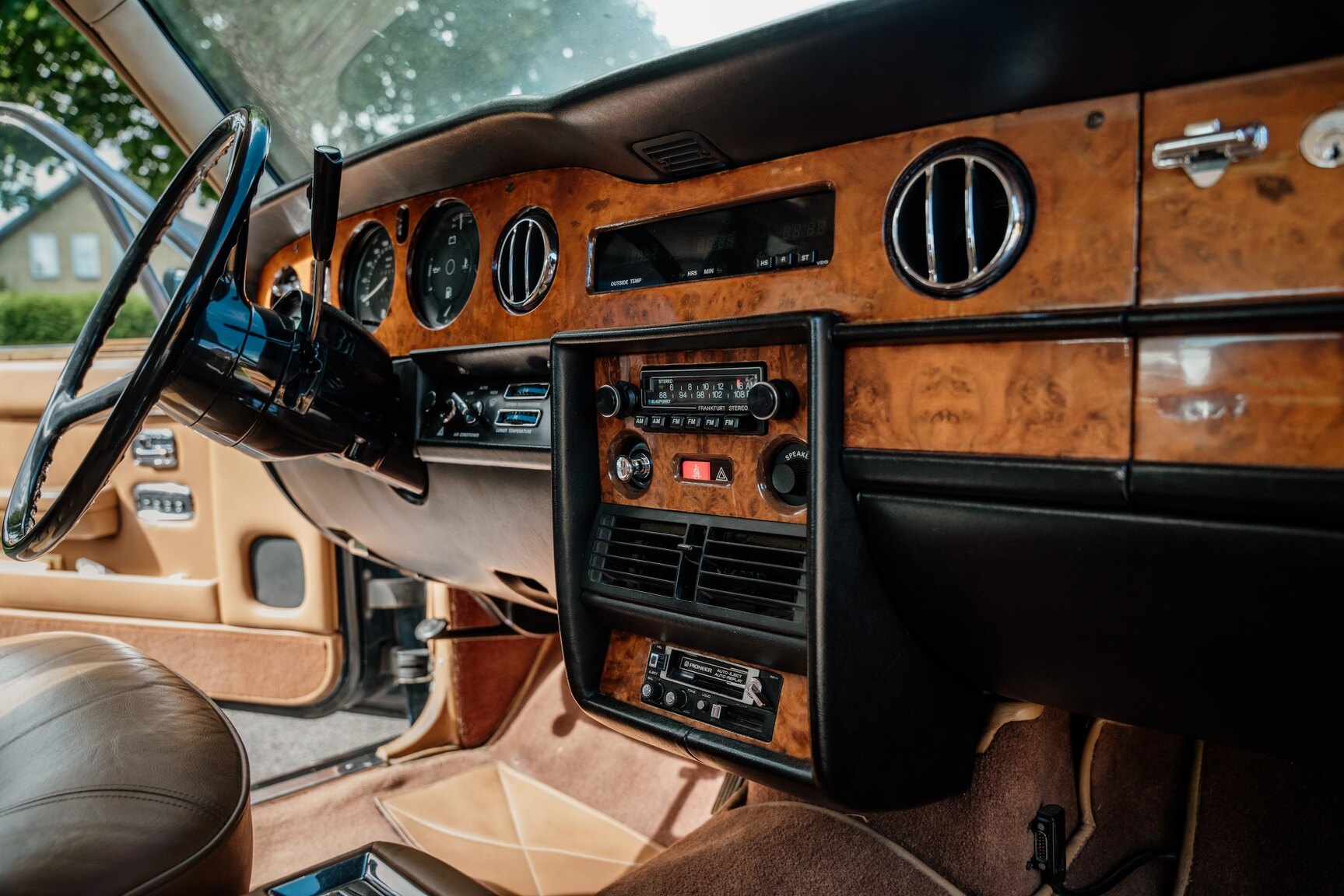 Innenraumfoto von 1982 Rolls Royce Silver Spirit