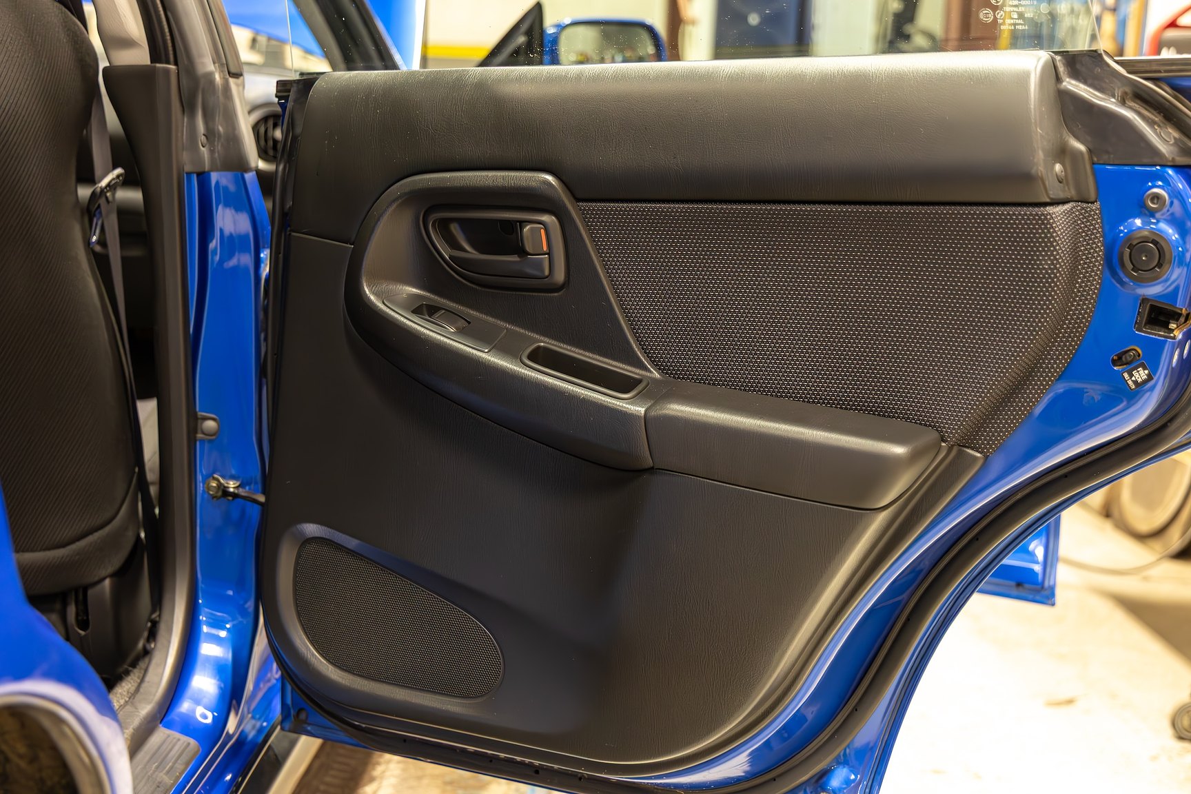 Interiörbild 2001 Subaru Impreza 2.0 WRX Turbo 4WD