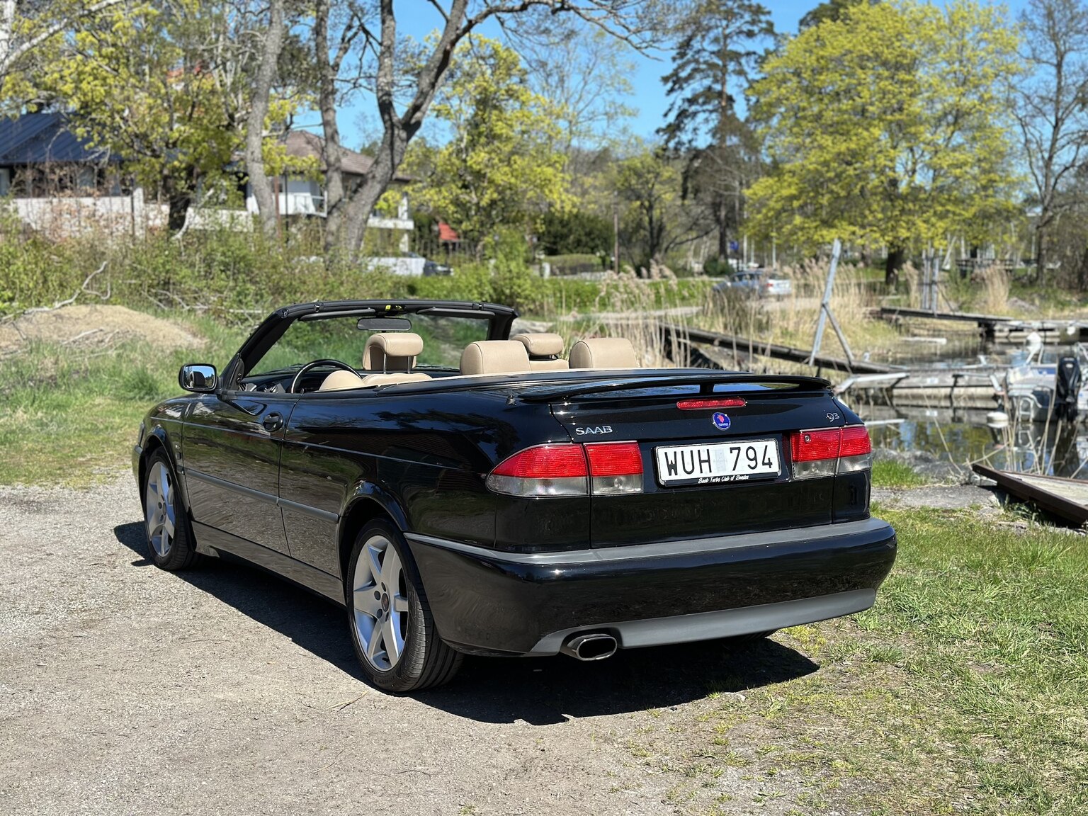 Exteriörbild på 2003 SAAB 9-3 Aero Turbo Cabriolet (13)