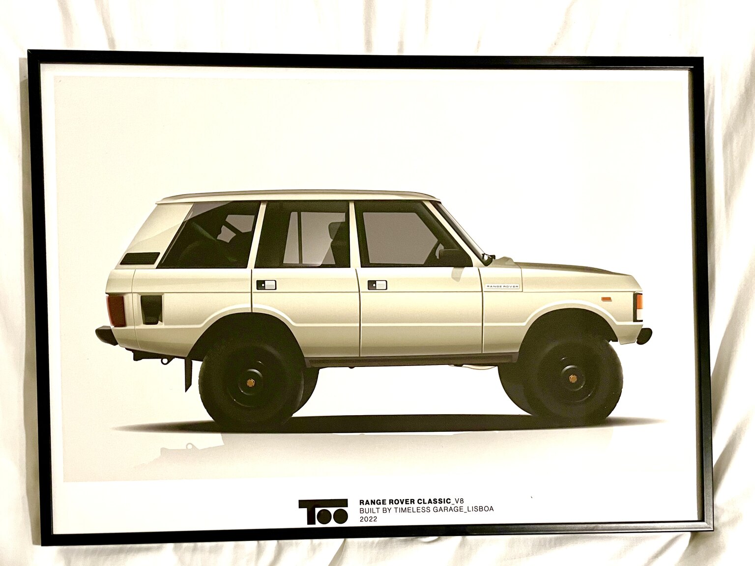 Exteriörbild på 1991 Range Rover Restomod