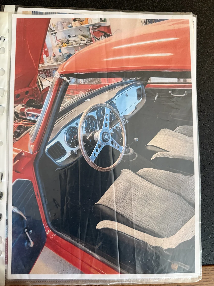 Dokumentation för 1963 Triumph TR4 (5)