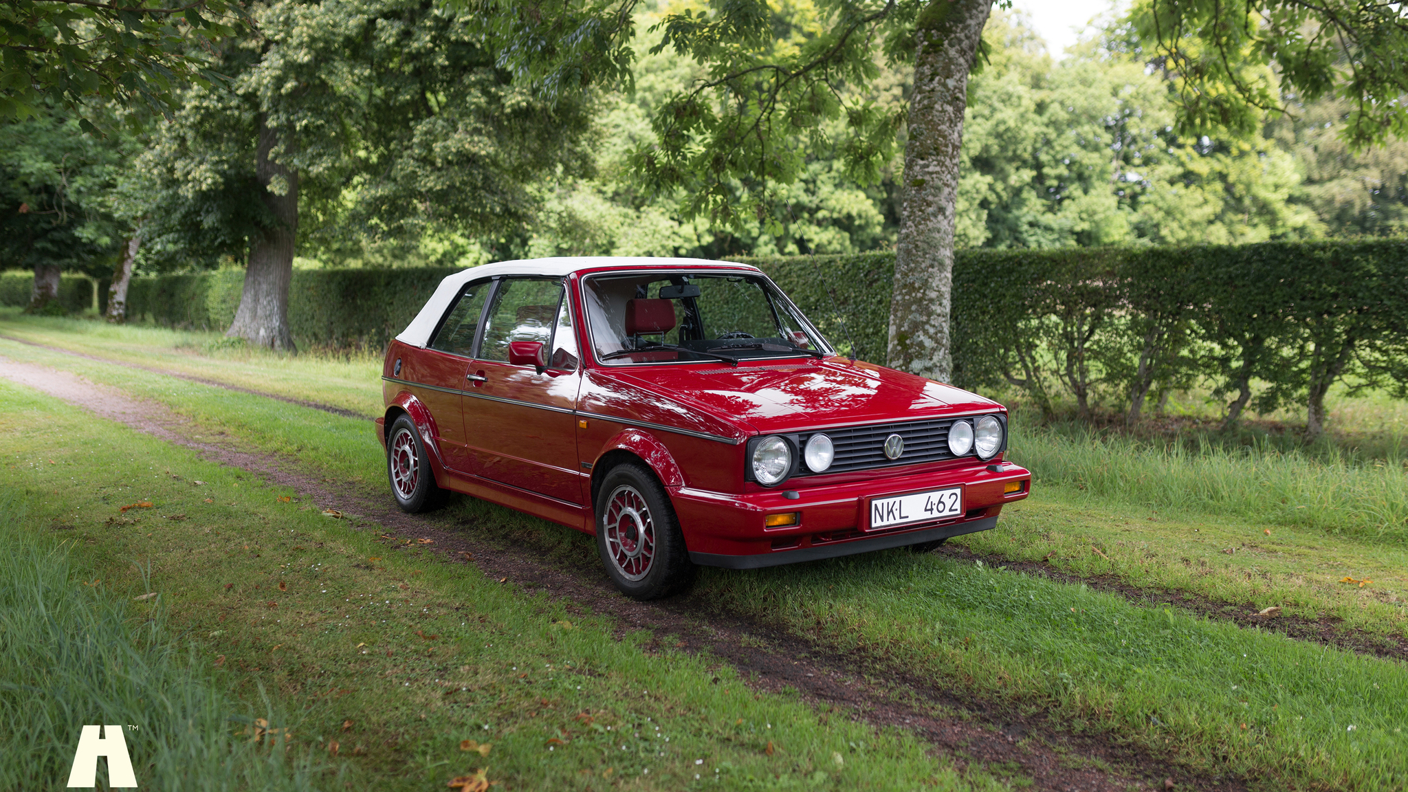 Exterior image of 1988 Volkswagen Golf GTI Cabriolet