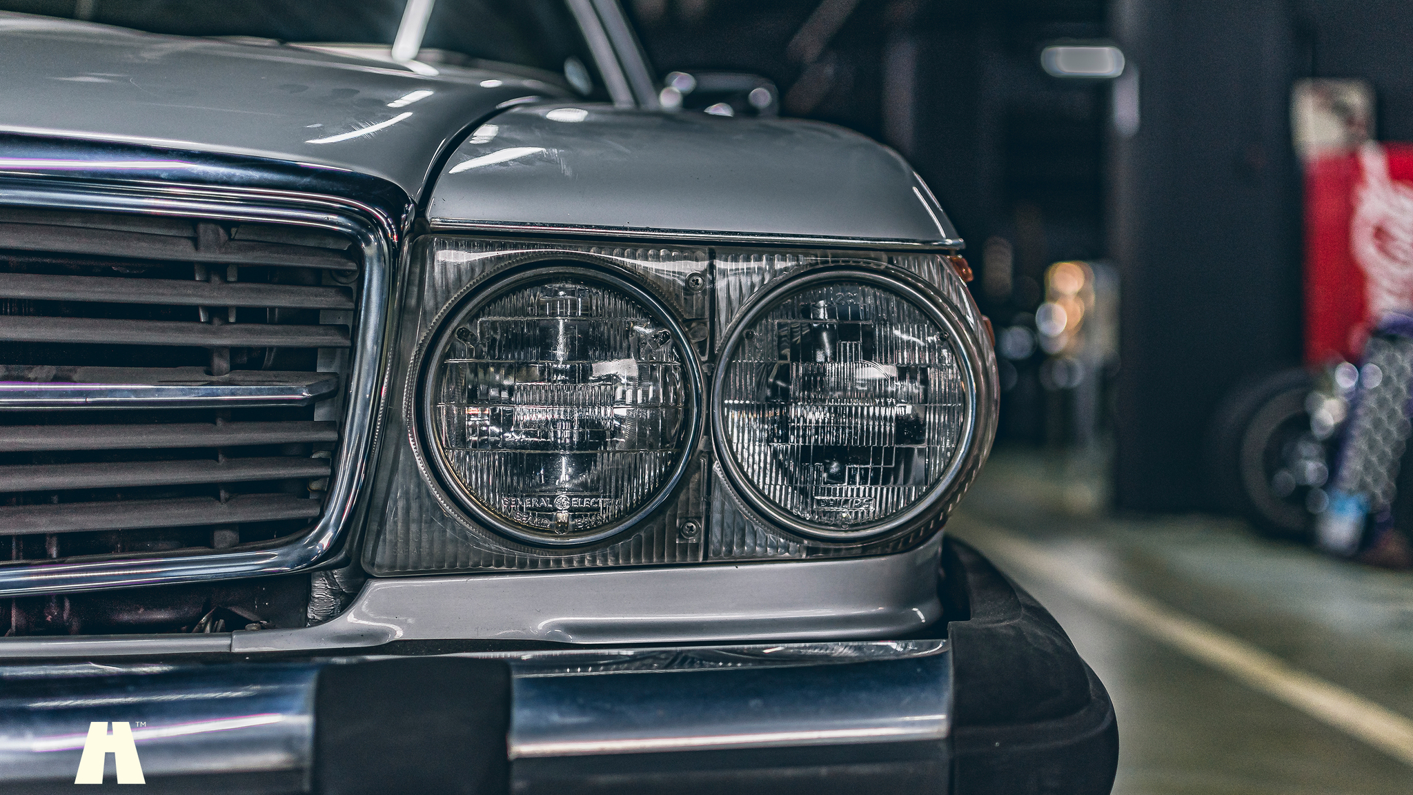 Exteriörbild på 1974 Mercedes SLC450 Project