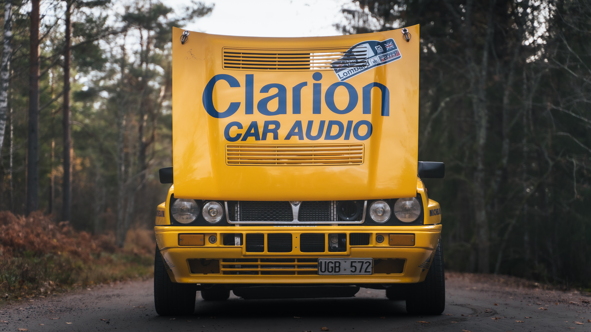 Exterior image of 1990 Lancia Delta Integrale 16V Per Eklund Replica