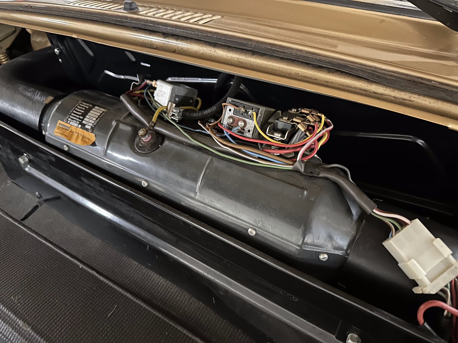 Interiörbild 1973 Volkswagen 1303S