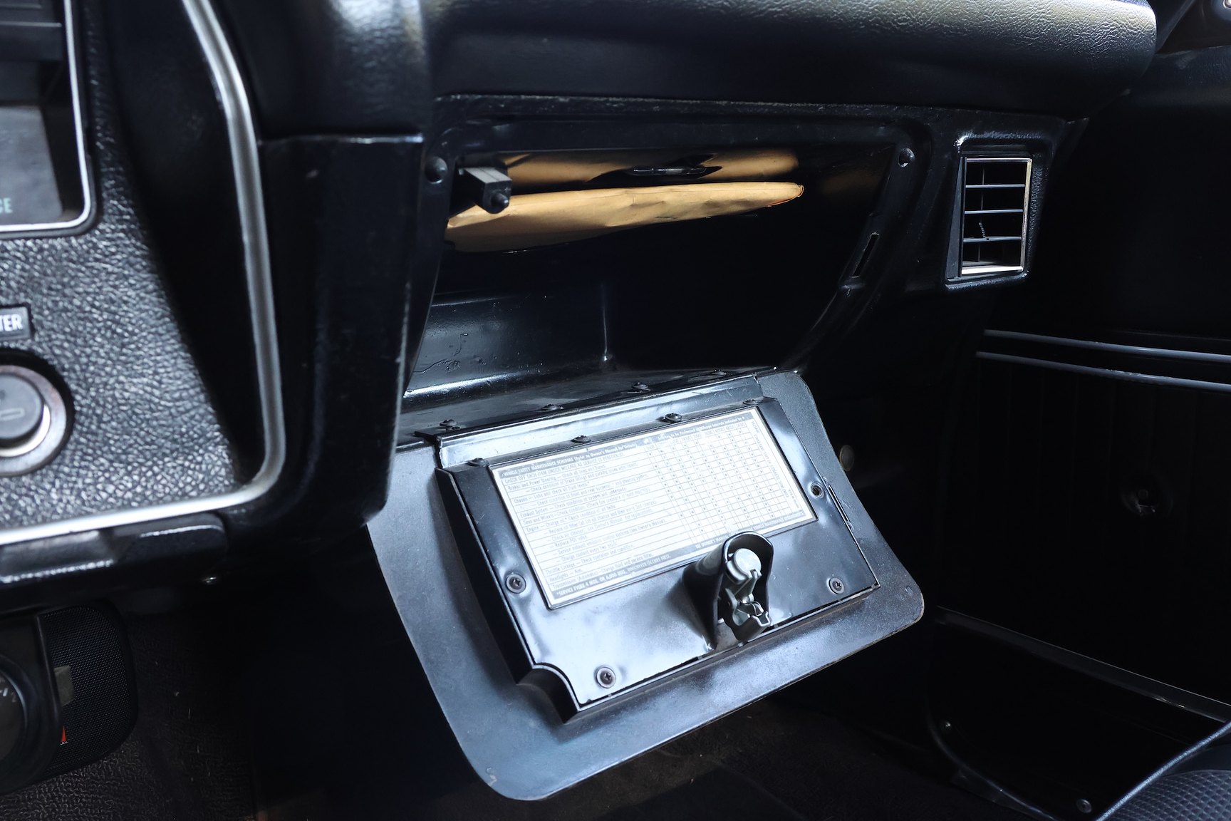 Interiörbild 1970 Chevrolet El Camino SS Tribute (31)