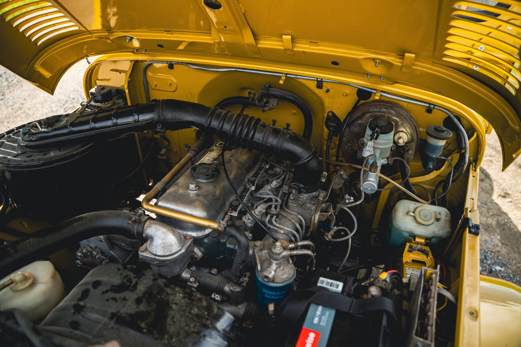 Image of 1976 Toyota Land Cruiser BJ40 mechanics