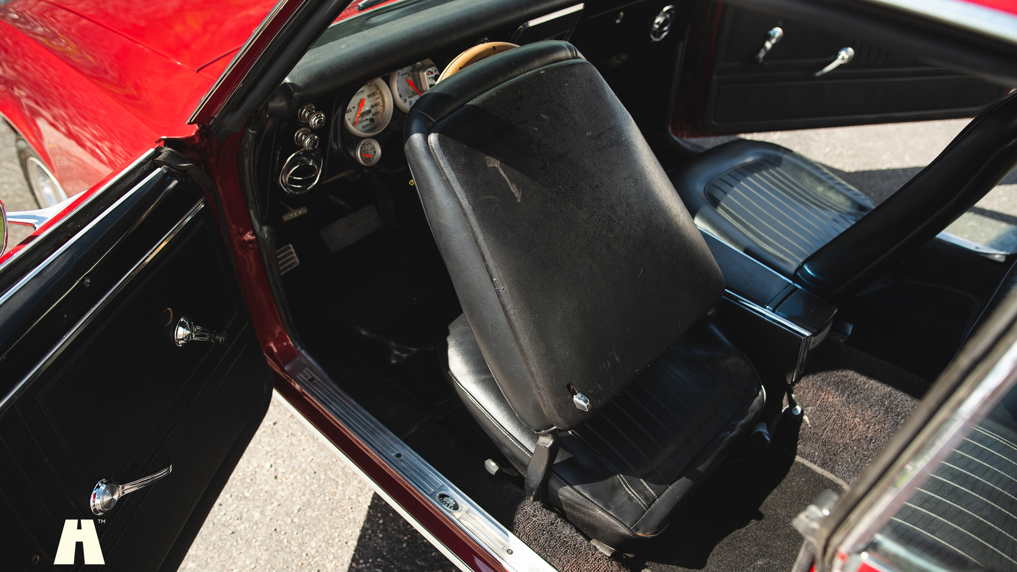 Interiörbild 1967 Chevrolet Camaro Pro Touring