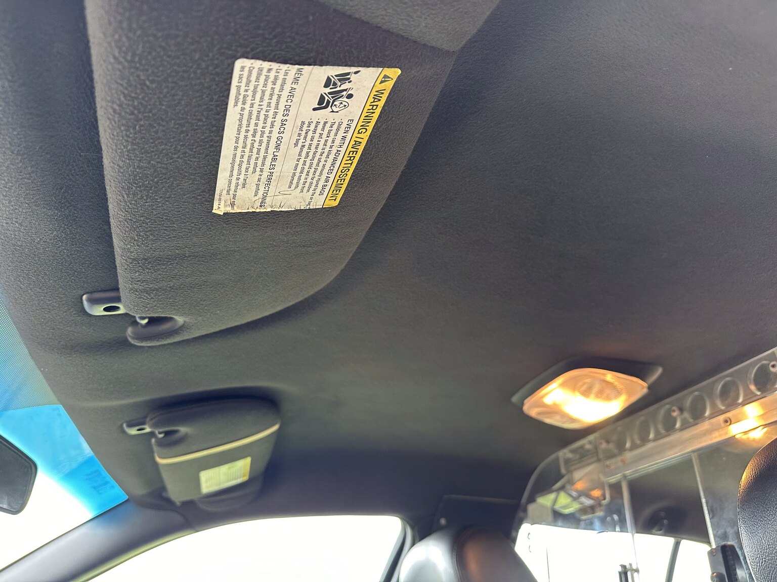 Interior image of 2011 Ford Crown Victoria New York Cab (10)