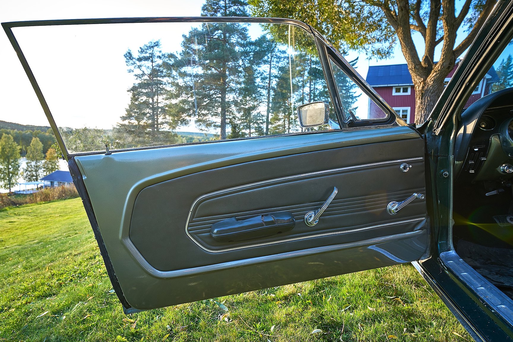 Interiörbild 1967 Ford Mustang Hardtop