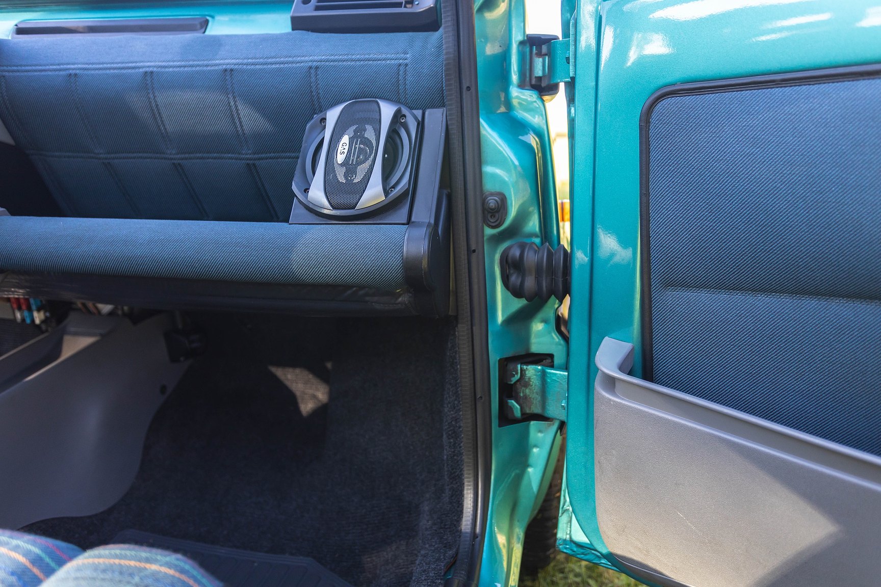 Interiörbild 1996 Fiat Panda CLX Selecta Tetto Apribile