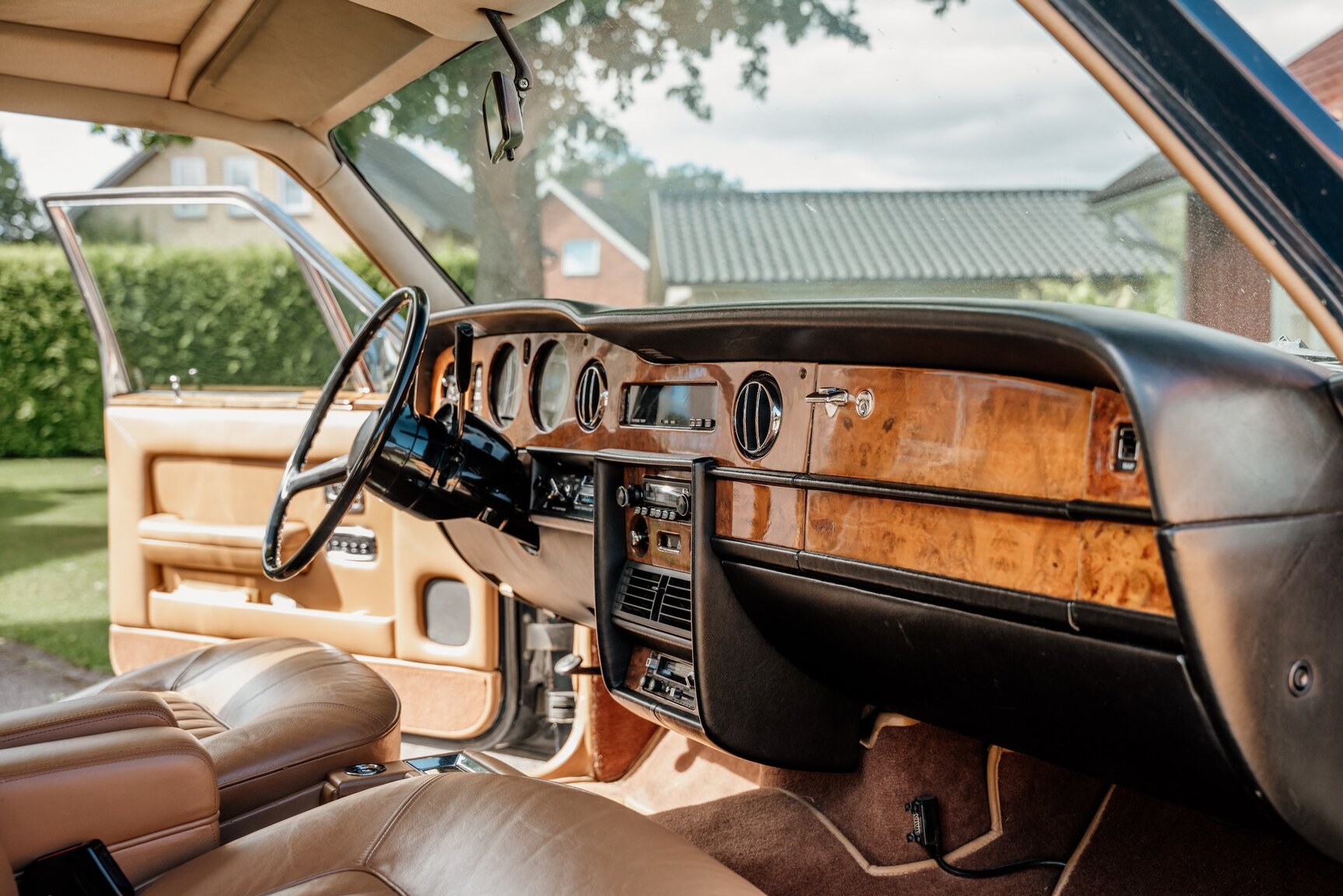Innenraumfoto von 1982 Rolls Royce Silver Spirit