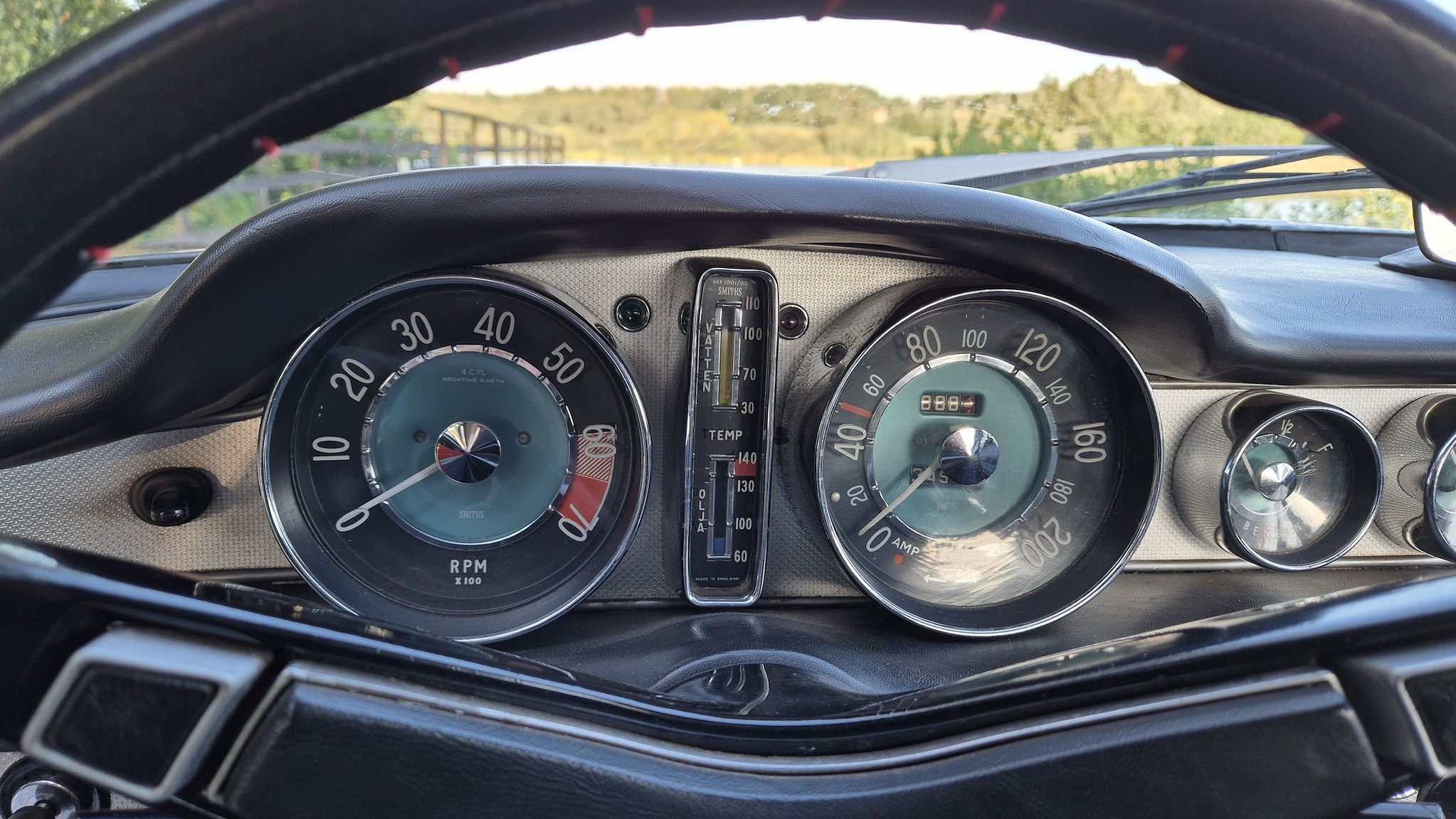 Interiörbild 1968 Volvo P1800S