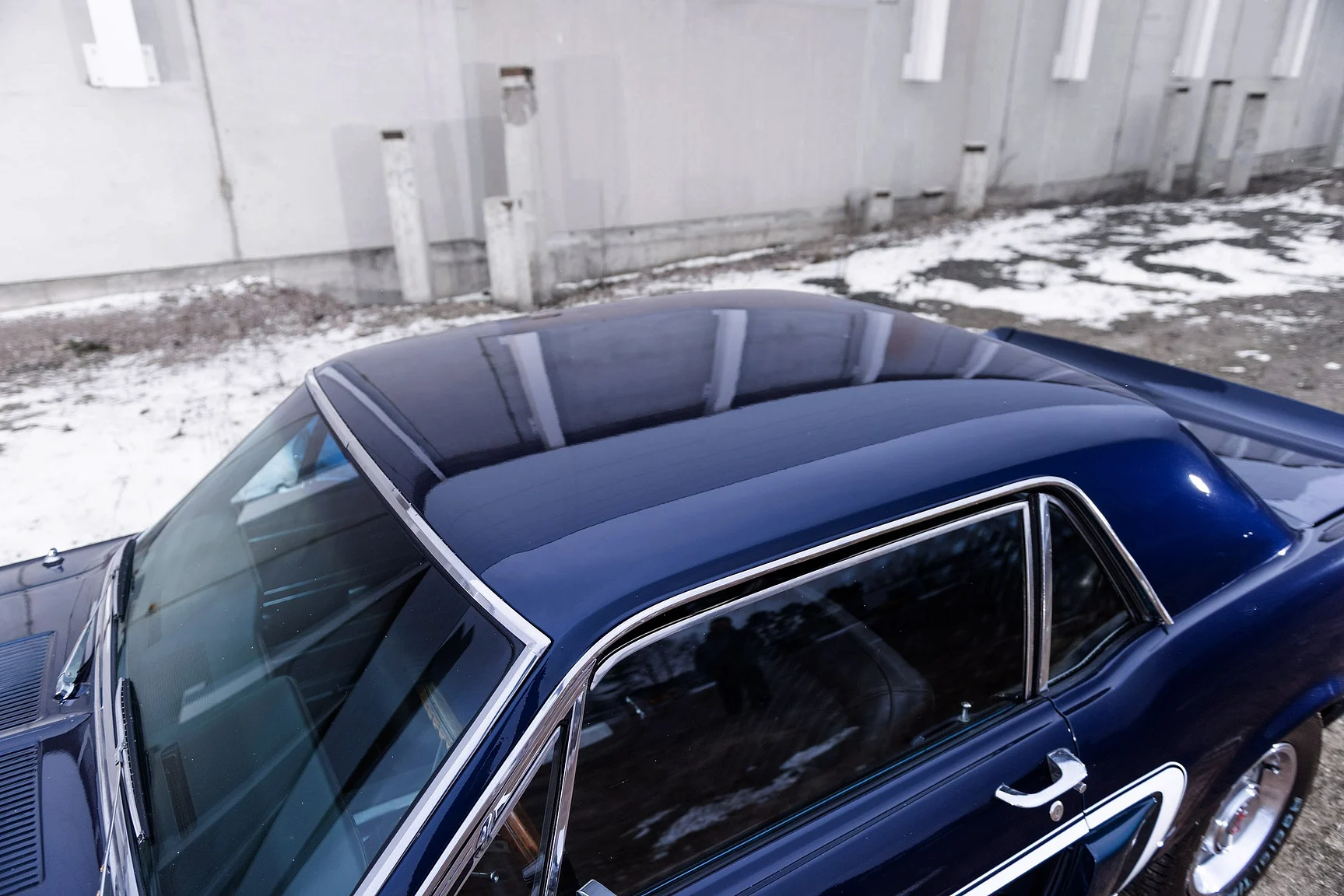 Exteriörbild på 1968 Ford Mustang GTA S-Code (68)