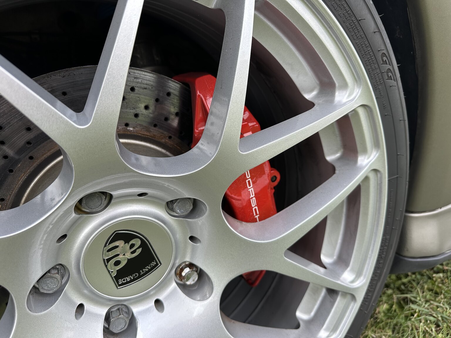 Exterior image of 2002 Porsche 996 Turbo