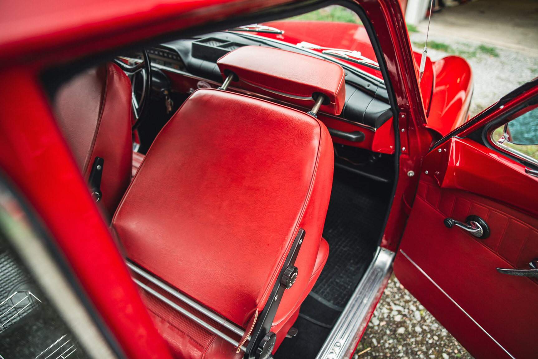 Interiörbild 1970 Volvo Amazon 