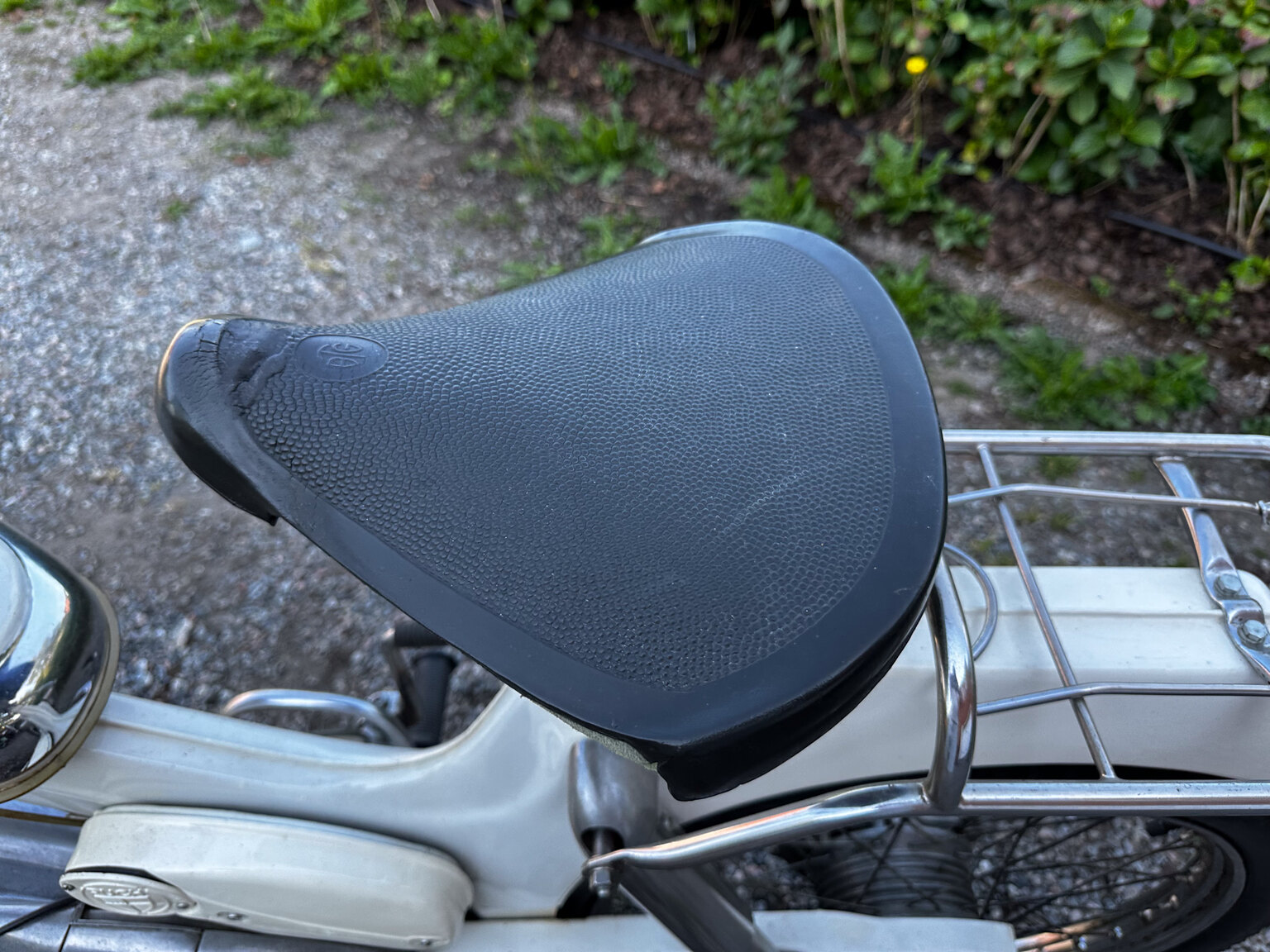 Exteriörbild på 1963 Puch MV 50 KF Florida (VIT)