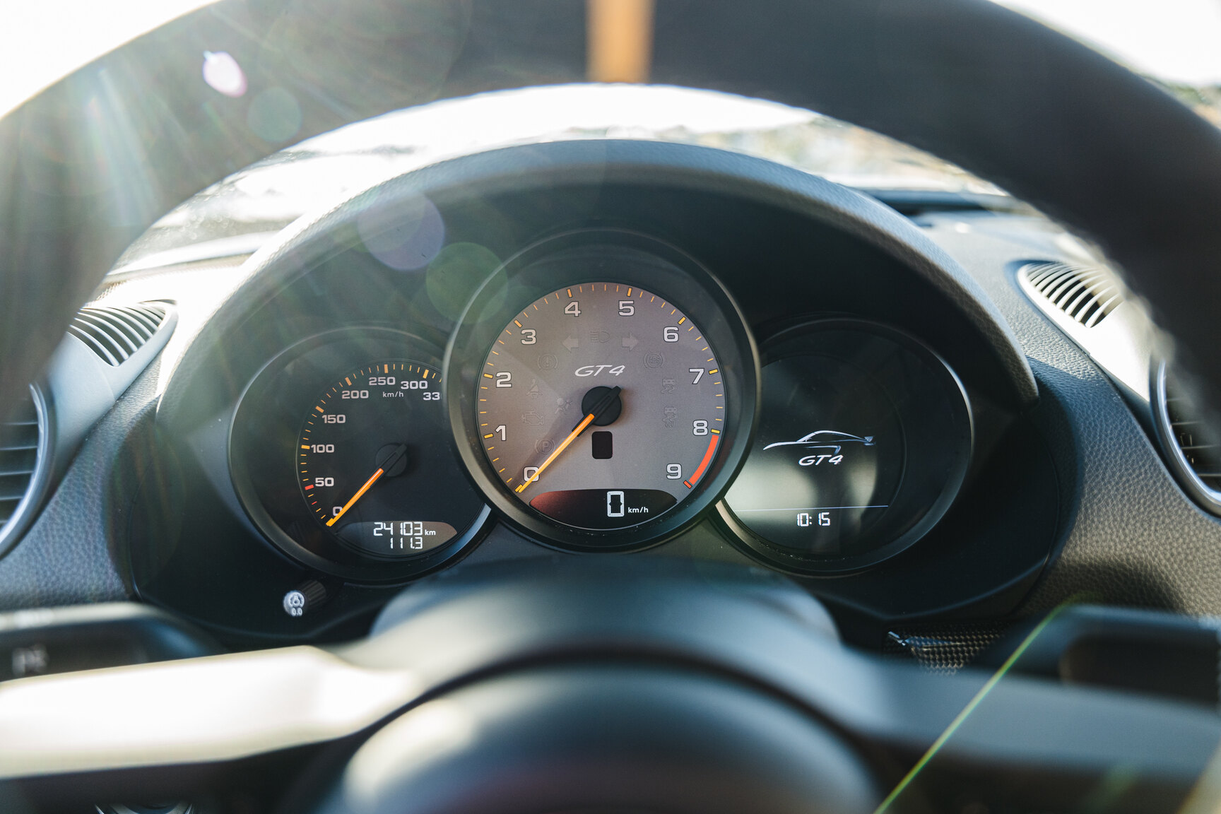 Interior image of 2020 Porsche 718 Cayman GT4