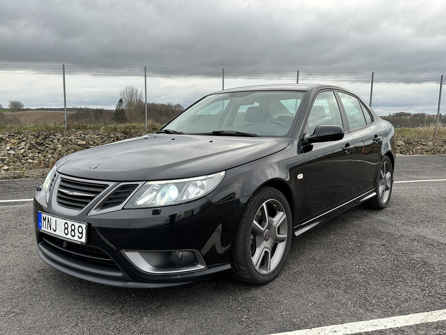 Exteriörbild på 2008 Saab 9-3 Turbo X
