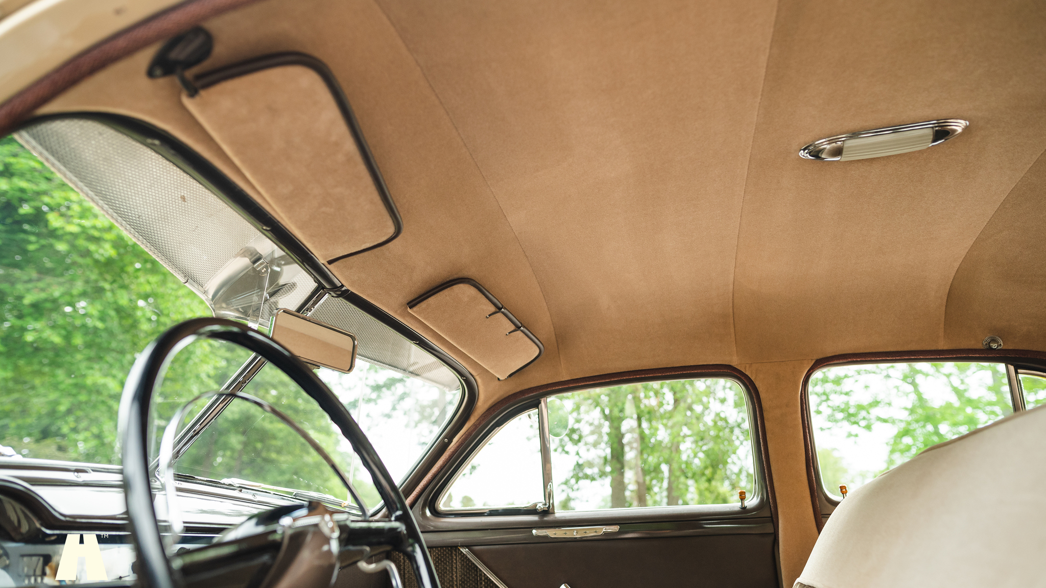 Interiörbild 1950 Mercury Eight Sport Sedan