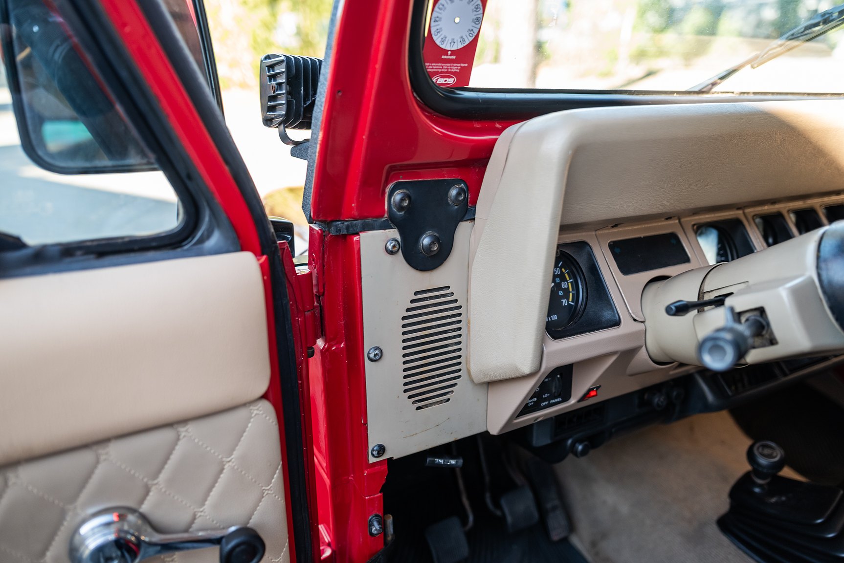 Interiörbild 1991 Jeep Wrangler 4.0 4WD