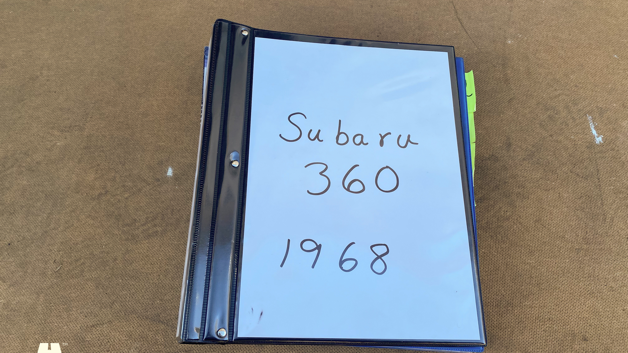 Dokumentation, 1968 Subaru 360 Deluxe (2)