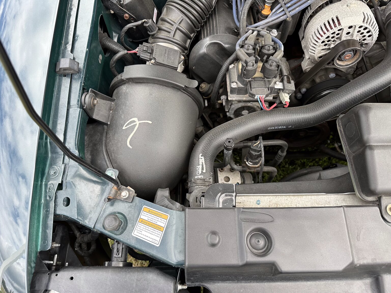 Image of 1998 Ford Mustang GT Convertible mechanics