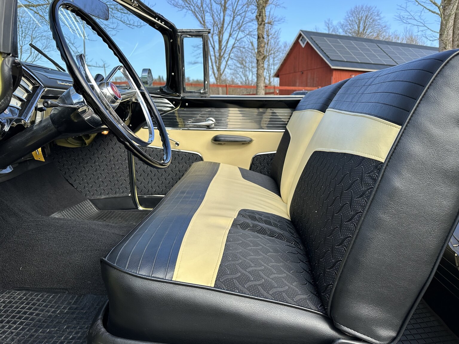 Interiörbild 1955 Mercury Montclair