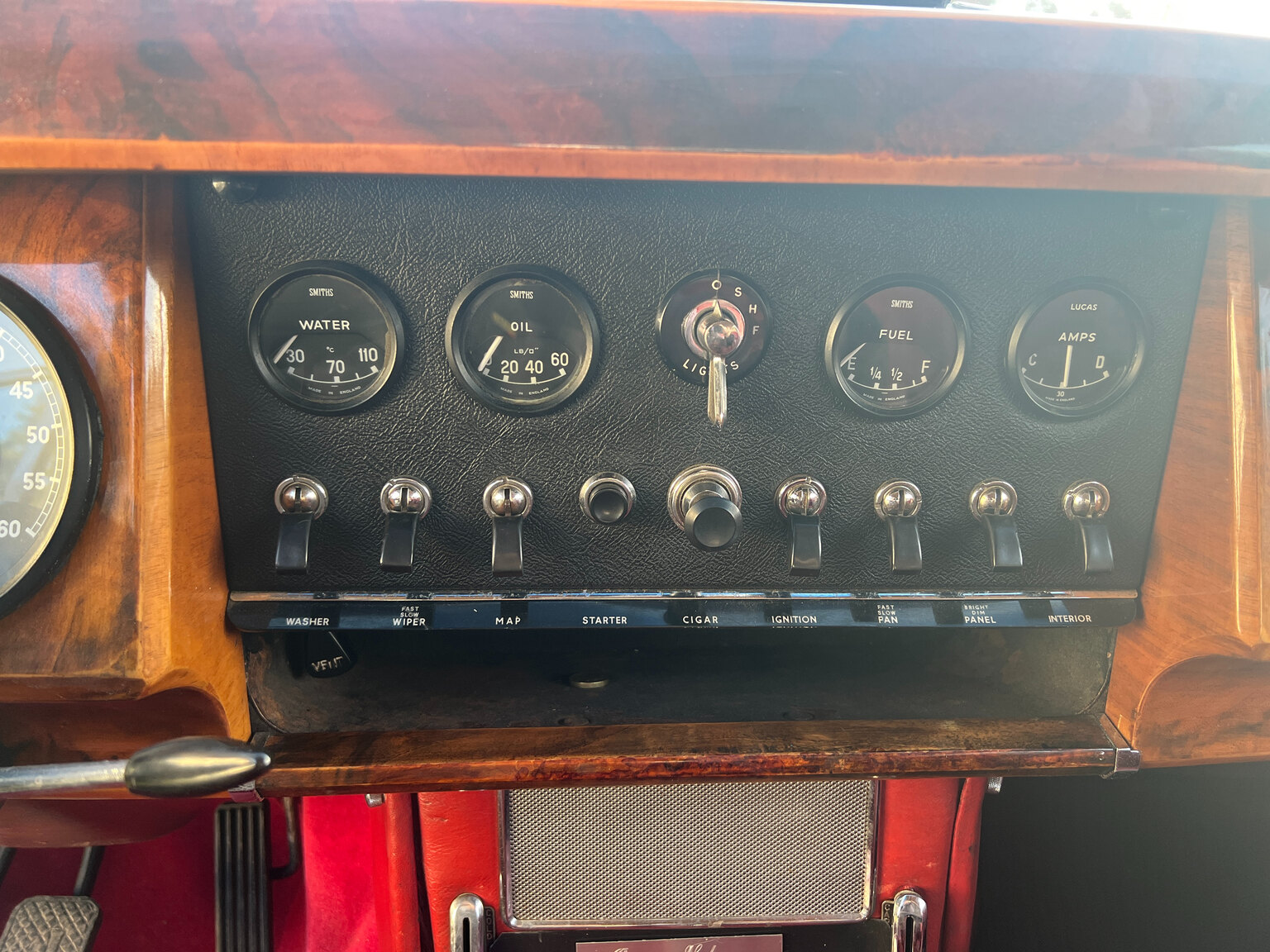 Interior image of 1963 Jaguar Mark II 3.8 Litre