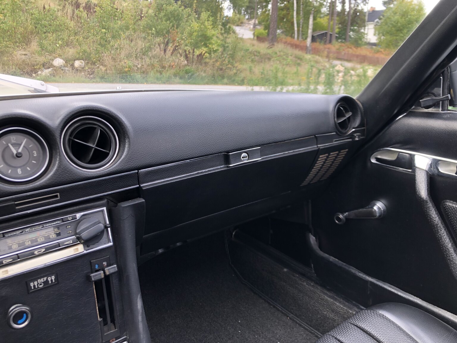 Interiörbild 1972 Mercedes-Benz 350 SL