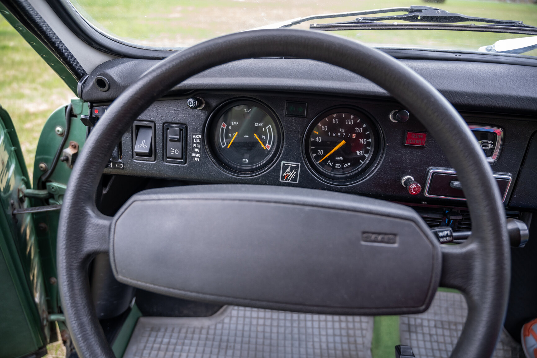 Interiörbild 1979 Saab 96 GL